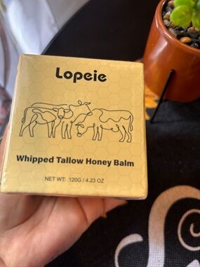 Whipped Tallow Honey Balm - Yellow